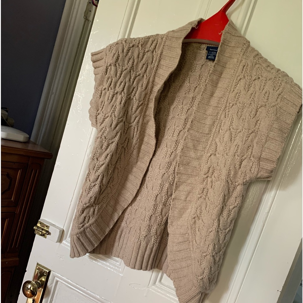Chunky cotton cardigan